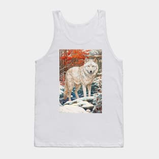 Winter Wolf Tank Top